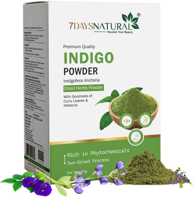 7days natural Indigo Powder for Black Hair(200 g)