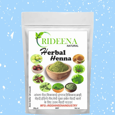 Rideena Best and Organic Herbal Henna Mehandi Powder For Hair Colour(1500 g)