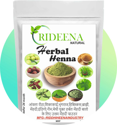 Rideena Pure and Organic Mehandi Herbal Henna Powder(1400 g)