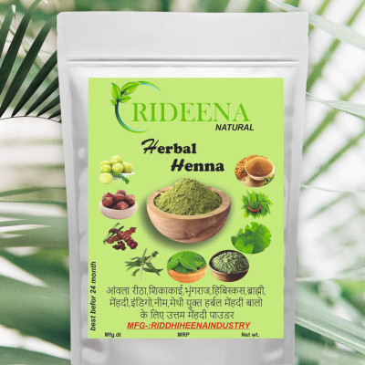 Rideena Best Henna Powder For Hair pack & Colour(1000 g)
