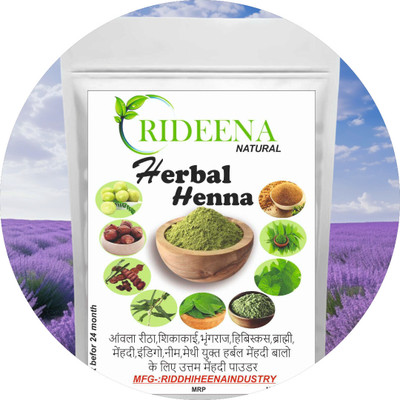 Rideena Natural & Best Rajesthani Herbal Henna Powder(250 g)