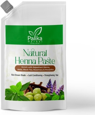 Palika Herbal Natural Henna Paste for Hair, Ready To Apply Organic Mehendi Hair Color(200 g)