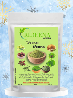 Rideena Organic Henna Powder For Hair Colour(1250 g)
