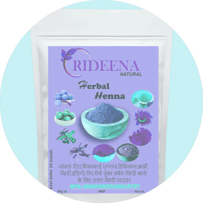 Rideena Organic & Pure Henna Powder For Hair pack & Colour(400 g)