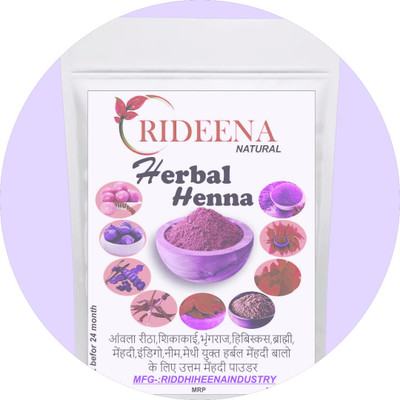Rideena Organic & Natural Rajesthani Herbal Henna Powder(1500 g)