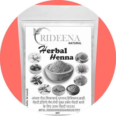 Rideena Natural & Organic Rajesthani Herbal Henna Powder(250 g)