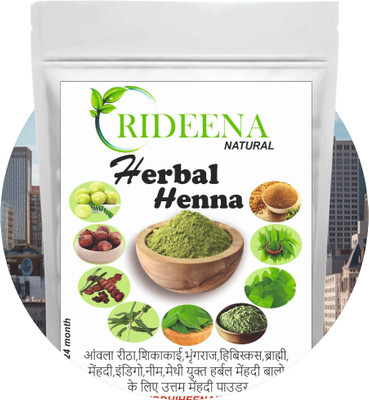 Rideena Natural & pure Rajesthani Herbal Henna Powder(1250 g)
