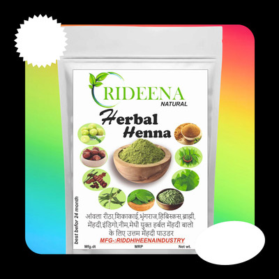 Rideena Organic and Best Mehandi Herbal Henna Powder(1250 g)
