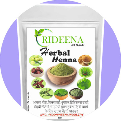 Rideena Best & Organic Rajesthani Herbal Henna Powder(1400 g)