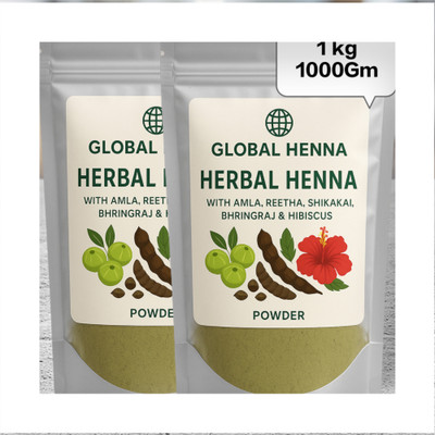 Beautoherb Natural Mehandi powder Hair Pack(999 g)