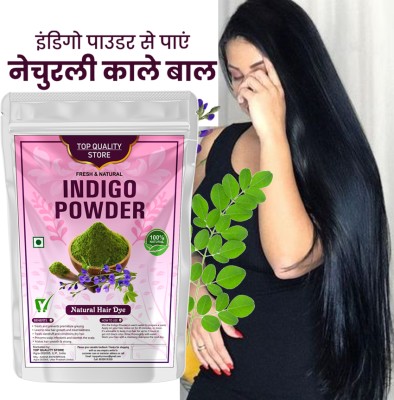 Top Quality Store Indigo Powder for Black Hair/Brown Hair, Neel Patti, Avuri Leaf, Neela Amari(100 g)