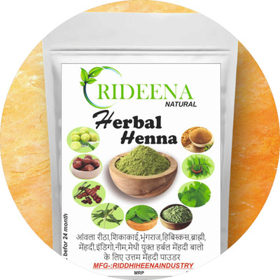 Rideena Natural and Pure Rajesthani Herbal Henna Powder(1400 g)