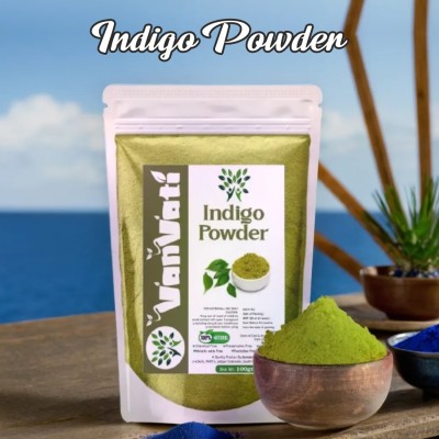Vanvati Indigo Powder Natural Hair Coloring Hair Care& Health Hair(100 g)