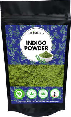 Grownicals Indigo Powder For Black Hair(200 g)