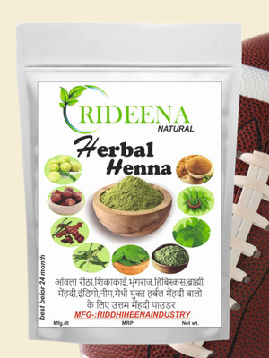 Rideena Best & Natural Herbal Henna Mehandi Powder(1800 g)