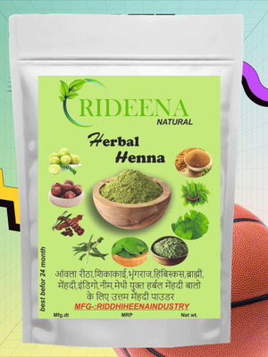 Rideena Best and Organic Henna Powder For Hair Colour(1400 g)