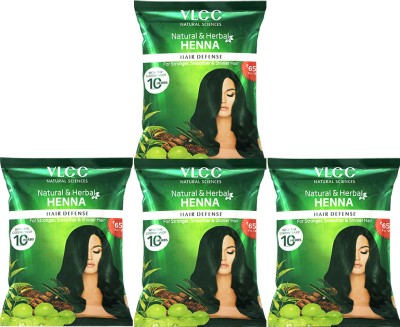 VLCC Natural & Herbal Henna - 120 g (Pack of 4)(400 g)