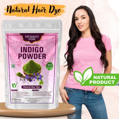 Top Quality Store Pure Indigo Powder Dye for Black Hair Strong Hairs(100 g)