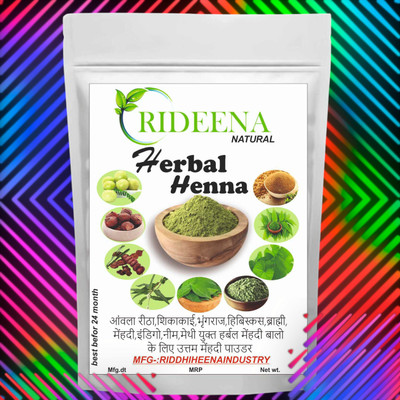 Rideena Best Herbal Henna Mehandi Powder For Hair Colour(500 g)