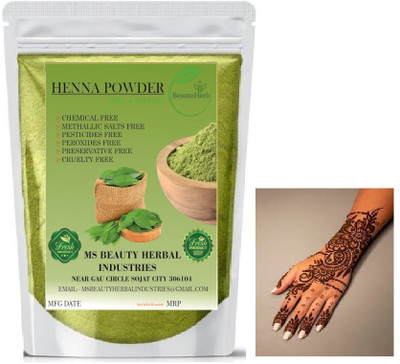 Beautoherb Rajasthani Mendi powder pure Trple Filtered(500 g)