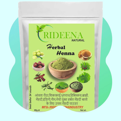 Rideena Natural & pure Henna Powder For Hair pack & Colour(1250 g)