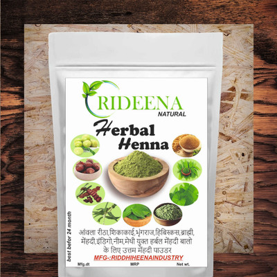 Rideena Organic & Pure Herbal Henna Mehandi Powder(1500 g)