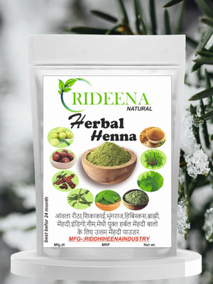 Rideena Natural & Best Herbal Henna Mehandi Powder For Hair Colour(1400 g)