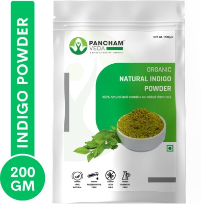 PanchamVeda Organic Natural Indigo Powder For Hair Colour And Care(200 g)