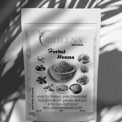 Rideena Natural & Organic Henna Powder For Hair pack & Colour(800 g)