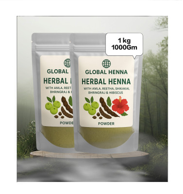 Beautoherb Hennna powder for hair Hair Pack(975 g)