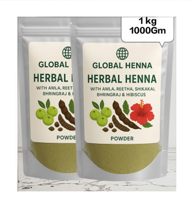 Beautoherb Mehandi powder natural Hair Growth(990 g)