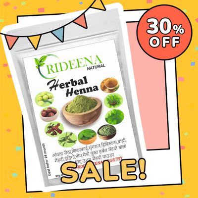 Rideena Best & Organic Mehandi Herbal Henna Powder(1500 g)