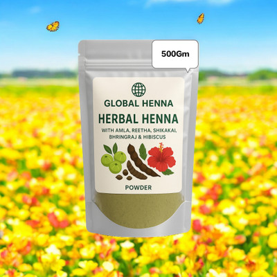 Beautoherb Natural Mehandi powder 9 Herb(489 g)