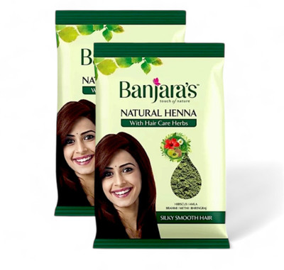Banjaras Natural Henna Powder - 50g (Pack Of 2)(100 g)
