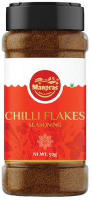 MANPRAS Chilli Flake Seasoning Pack of 3 Each(150 g)