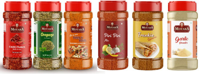 MOTABA Multipurpose Mixed Herbs Seasonings Masala Combo Pack of 6-(470 g)