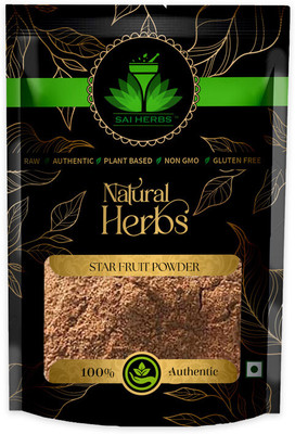 SAI HERBS Dried Star Fruit Herb Powder - Pure & Natural(500 g)
