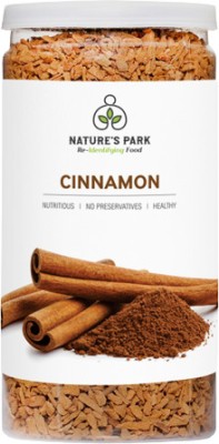 Nature's Park Pure Spice: Cinnamon Flakes/Granules - Savory Delight in a Convenient Pet Jar(90 g)