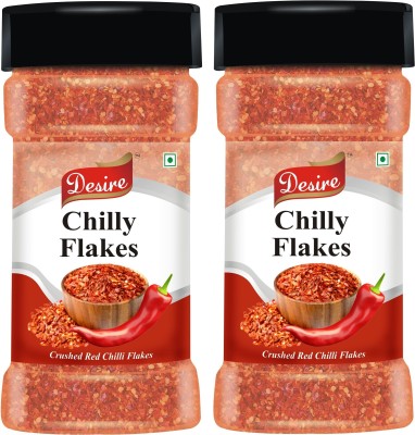 Desire Foods Chili Flakes 50 Gram pack of 2(100 g)