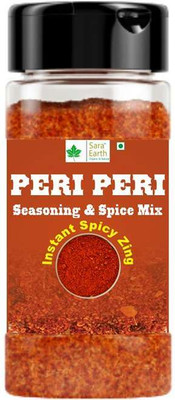 sara earth Peri Peri Seasoning |Hot Peri Peri Masala|Pack of 2(100 g)