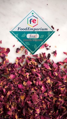 FoodEmporium Sun Dried Rose Petals | Gulab Patti | Gulab Pati(300 g)