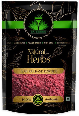 SAI HERBS Gulkand Powder - Rose Petal Jam Powder - Pure & Natural(100 g)