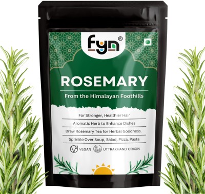 FYN Rosemary Leaves Dried (50g) for Hair Growth | Dry Herb for Cooking, Eating, Tea(50 g)