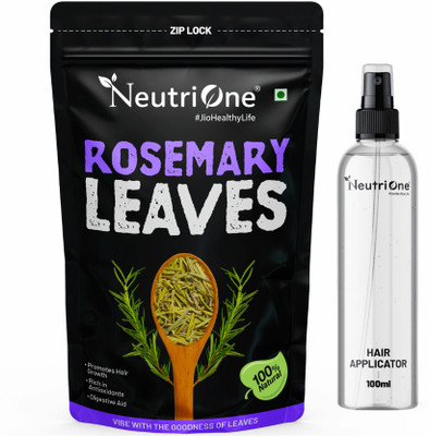 NeutriOne Rosemary Leaves Dried for Hair Growth|Skin Glow | With 100ml Spray Bottle(50 g)
