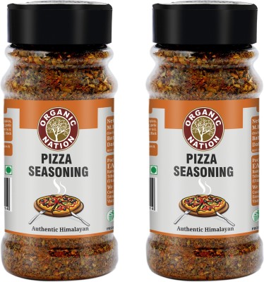 Organic Nation Pizza Seasoning Pack Of 2 | Herbs |(160 g)