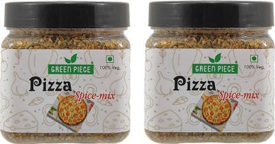 GREEN PIECE Pizza Seasoning Spice mix (100gm x 2)(200 g)