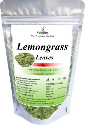 VY VedaYug Lemongrass Leaves Tea Boost Metabolism Used for Detox Lemon Grass Green Tea Pouch(50 g)