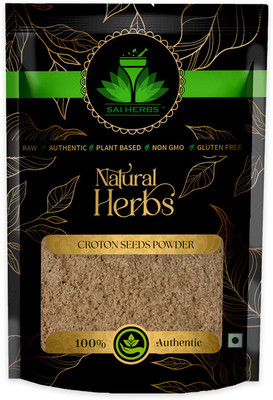 SAI HERBS Raw Dried Croton Seeds Powder - Pure & Natural(100 g)