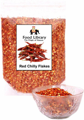 FOOD LIBRARY THE MAGIC OF NATURE Red Chilli Flakes(200 g)