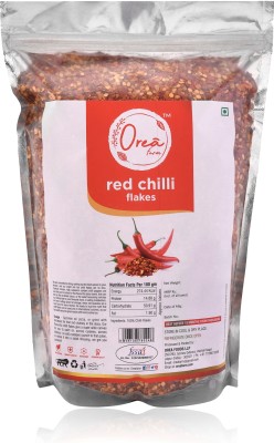 OREA farm Orea Farm Red Chilli Flakes 500 g Zipper Reusable Pack(500 g)